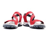 RIEKER 68871-33 red, sandały damskie