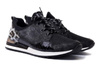 RIEKER REMONTE R2503-45 grey combination, półbuty/sneakersy damskie