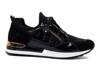 RIEKER REMONTE R2529-01 black, półbuty/sneakersy damskie